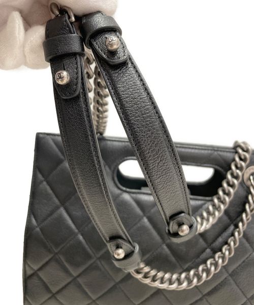 CHANEL（シャネル）CHANEL (シャネル) 2WAYチェーンバッグ ブラック サイズ:-の古着・服飾アイテム