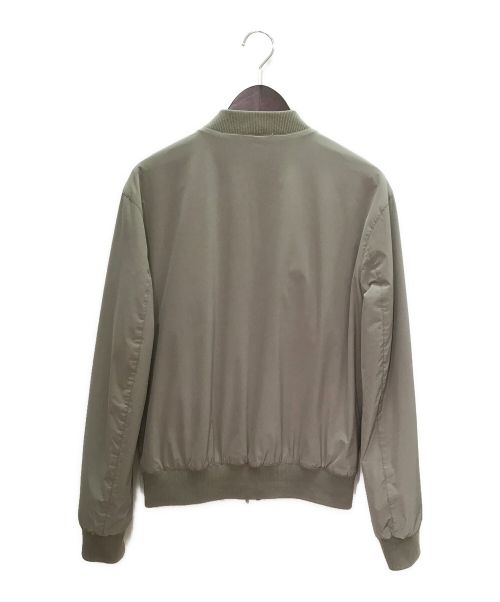 HERMES（エルメス）HERMES (エルメス) リバーシブルナイロンブルゾン グレー サイズ:46の古着・服飾アイテム