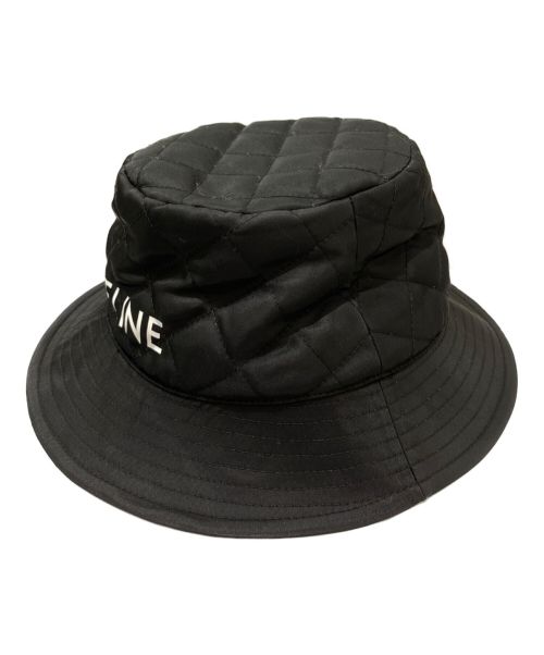 CELINE（セリーヌ）CELINE (セリーヌ) バケットハット ブラック サイズ:SIZE L(59)の古着・服飾アイテム