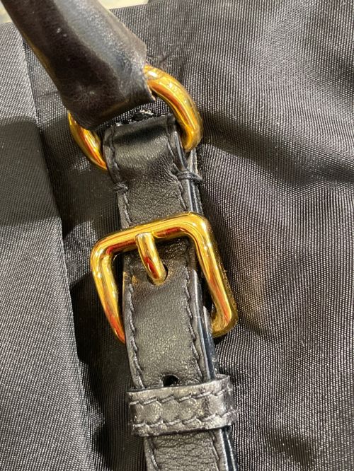 PRADA（プラダ）PRADA (プラダ) 2WAYナイロンショルダーバッグ ブラック サイズ:-の古着・服飾アイテム