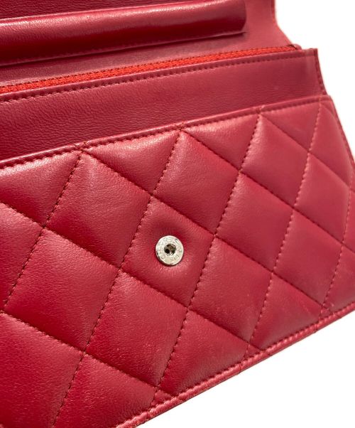 CHANEL（シャネル）CHANEL (シャネル) ラムスキンチェーンショルダーバッグ レッド サイズ:-の古着・服飾アイテム