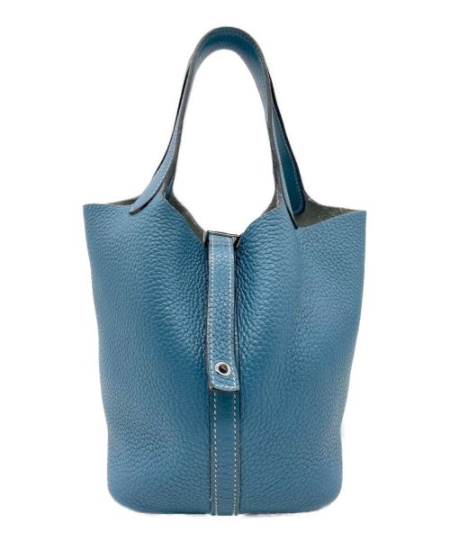 HERMES（エルメス）HERMES (エルメス) ピコタンPM スカイブルー サイズ:PMの古着・服飾アイテム