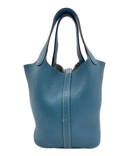 HERMES（エルメス）HERMES (エルメス) ピコタンPM スカイブルー サイズ:PMの古着・服飾アイテム