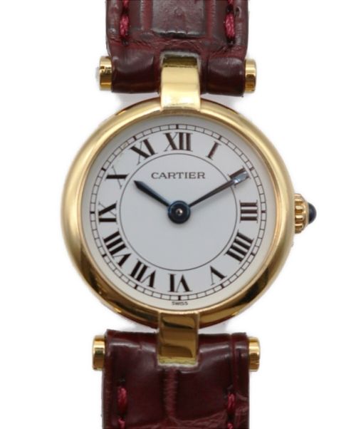 Cartier（カルティエ）Cartier (カルティエ) ミニヴァンドーム ホワイト文字盤 サイズ:19mmの古着・服飾アイテム