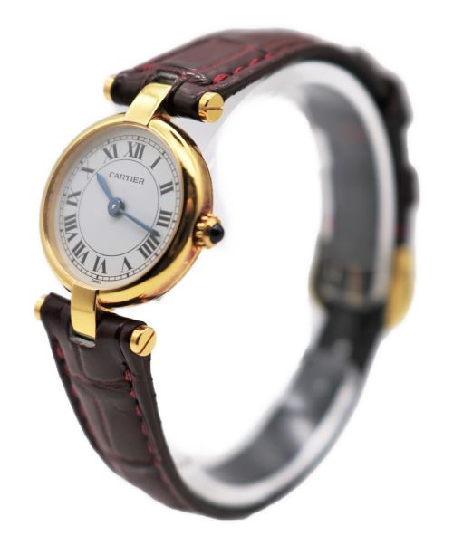 Cartier（カルティエ）Cartier (カルティエ) ミニヴァンドーム ホワイト文字盤 サイズ:19mmの古着・服飾アイテム