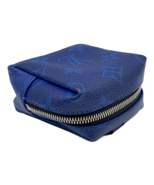 LOUIS VUITTON（ルイ ヴィトン）LOUIS VUITTON (ルイ ヴィトン) モノグラム・ポルトクレ・ポーチブルーの古着・服飾アイテム