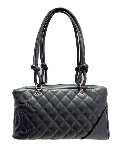 CHANEL（シャネル）CHANEL (シャネル) カンボントートバッグ ブラック サイズ:-の古着・服飾アイテム