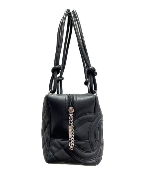 CHANEL（シャネル）CHANEL (シャネル) カンボントートバッグ ブラック サイズ:-の古着・服飾アイテム