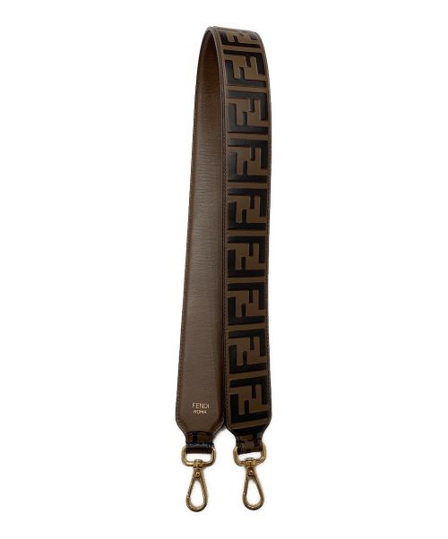 FENDI（フェンディ）FENDI (フェンディ) FFストラップユー ブラウン サイズ:-の古着・服飾アイテム