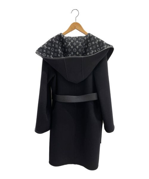LOUIS VUITTON（ルイ ヴィトン）LOUIS VUITTON (ルイ ヴィトン) モノグラムラップコート ブラック サイズ:36の古着・服飾アイテム