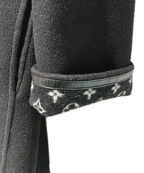 LOUIS VUITTON（ルイ ヴィトン）LOUIS VUITTON (ルイ ヴィトン) モノグラムラップコート ブラック サイズ:36の古着・服飾アイテム