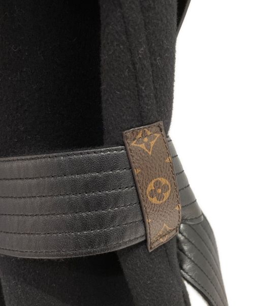 LOUIS VUITTON（ルイ ヴィトン）LOUIS VUITTON (ルイ ヴィトン) モノグラムラップコート ブラック サイズ:36の古着・服飾アイテム