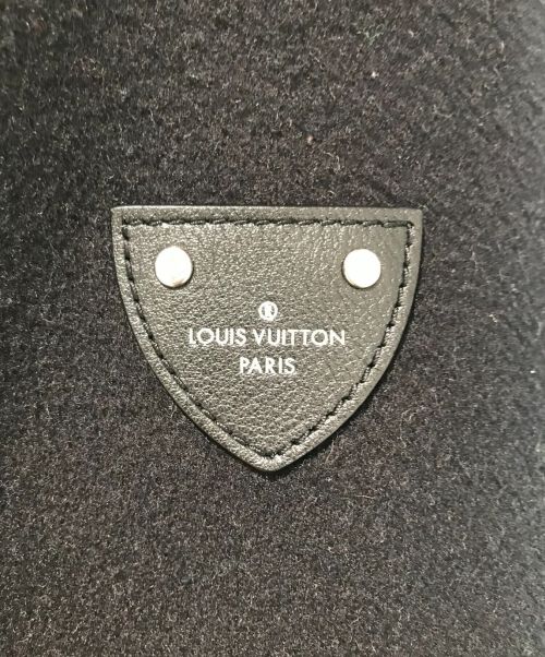 LOUIS VUITTON（ルイ ヴィトン）LOUIS VUITTON (ルイ ヴィトン) モノグラムラップコート ブラック サイズ:36の古着・服飾アイテム