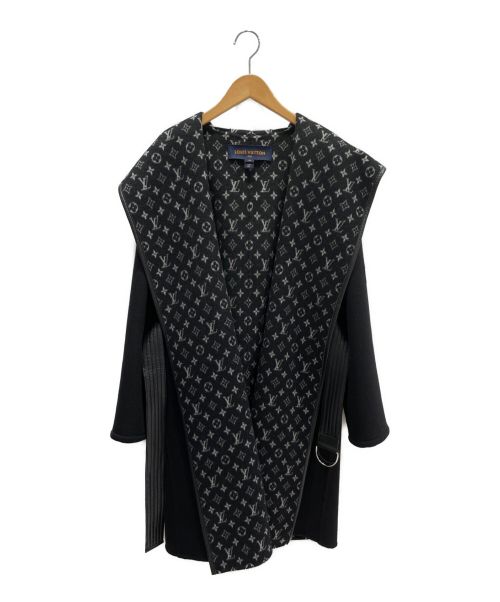 LOUIS VUITTON（ルイ ヴィトン）LOUIS VUITTON (ルイ ヴィトン) モノグラムラップコート ブラック サイズ:36の古着・服飾アイテム