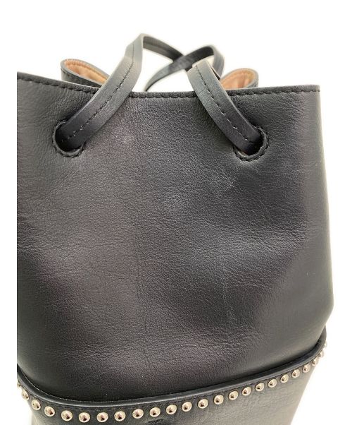 J&M DAVIDSON（ジェイ＆エム デヴィッドソン）J&M DAVIDSON (ジェイ＆エム デヴィッドソン) MINI DAISY WITH STUDS  ブラック サイズ:-の古着・服飾アイテム
