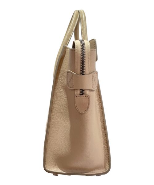 CELINE（セリーヌ）CELINE (セリーヌ) ラゲージマイクロショッパー ベージュの古着・服飾アイテム