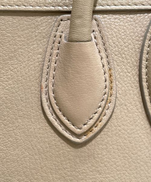 CELINE（セリーヌ）CELINE (セリーヌ) ラゲージマイクロショッパー ベージュの古着・服飾アイテム