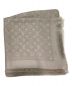 LOUIS VUITTON (ルイ ヴィトン) シルクウール大判ストール ライトグレー：47800円