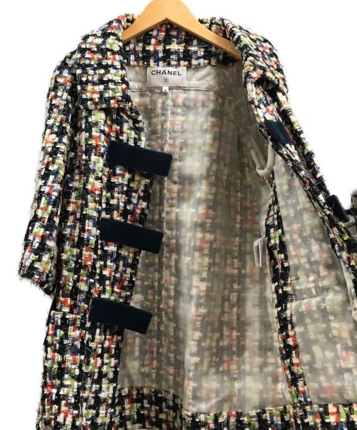 CHANEL（シャネル）CHANEL (シャネル) ツイードジャケット マルチカラー サイズ:36の古着・服飾アイテム