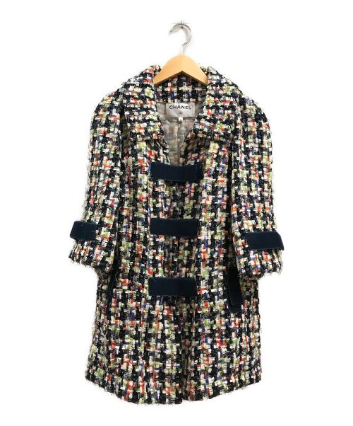 CHANEL（シャネル）CHANEL (シャネル) ツイードジャケット マルチカラー サイズ:36の古着・服飾アイテム