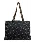 CHANEL (シャネル) ロゴトートバッグ ブラック サイズ:-：39800円