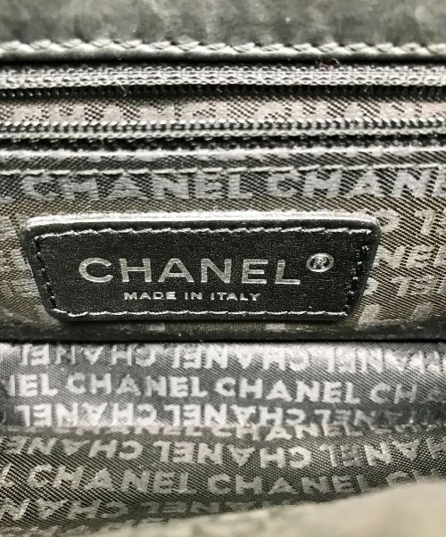 CHANEL（シャネル）CHANEL (シャネル) ロゴウエストバッグ ブラック サイズ:-の古着・服飾アイテム