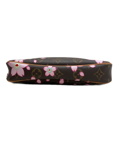 LOUIS VUITTON（ルイ ヴィトン）LOUIS VUITTON (ルイ ヴィトン) チェリーブロッサム ポシェット アクセソワール ブラウン サイズ:-の古着・服飾アイテム