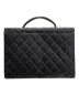 CHANEL (シャネル) キャビアブリーフケース ブラック サイズ:-：298000円