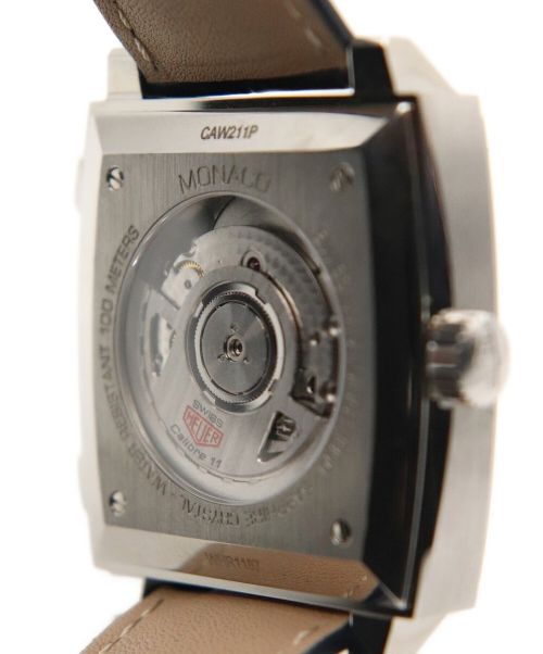 TAG Heuer（タグ・ホイヤー）TAG Heuer (タグホイヤー) モナコ ネイビー サイズ:39ｍｍの古着・服飾アイテム