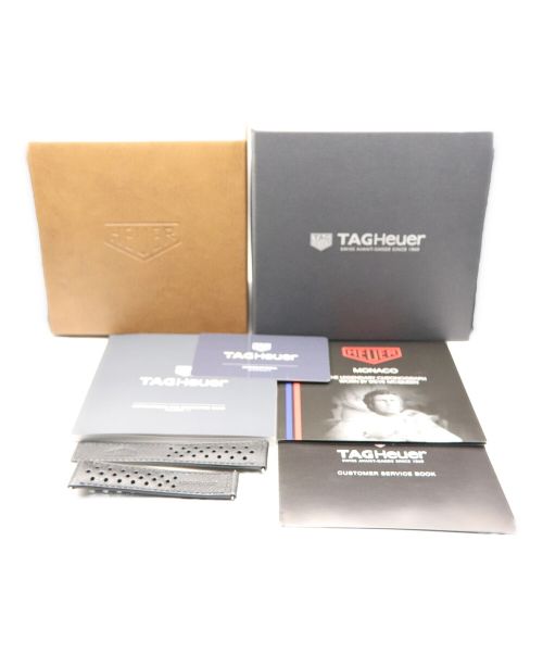 TAG Heuer（タグ・ホイヤー）TAG Heuer (タグホイヤー) モナコ ネイビー サイズ:39ｍｍの古着・服飾アイテム