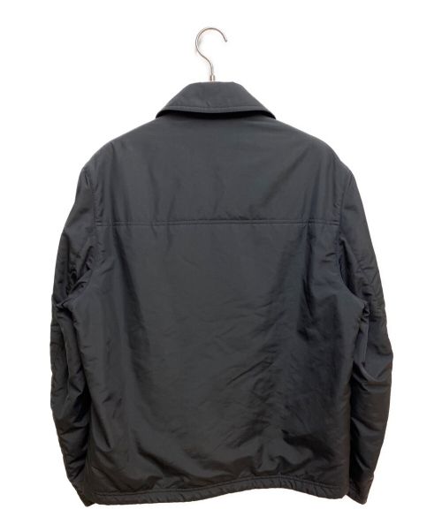 HERMES（エルメス）HERMES (エルメス) プルオーバーリバーシブルジャケット ブラック サイズ:50の古着・服飾アイテム