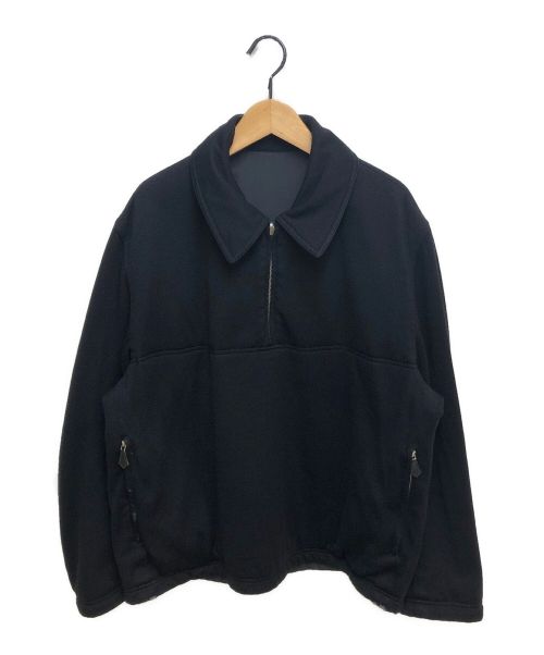 HERMES（エルメス）HERMES (エルメス) プルオーバーリバーシブルジャケット ブラック サイズ:50の古着・服飾アイテム