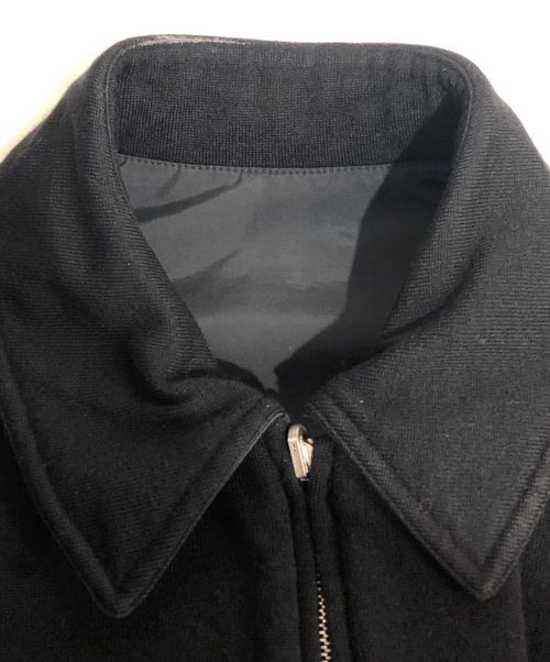 HERMES（エルメス）HERMES (エルメス) プルオーバーリバーシブルジャケット ブラック サイズ:50の古着・服飾アイテム