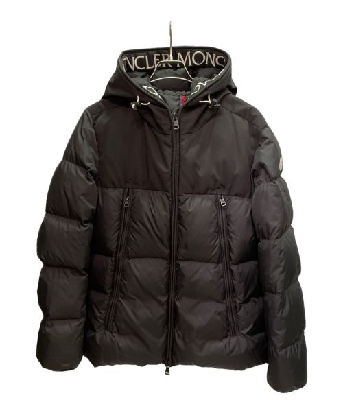 MONCLER（モンクレール）MONCLER (モンクレール) ロゴ切替ダウンジャケット MONTCLAR モンクラー ブラック サイズ:3の古着・服飾アイテム