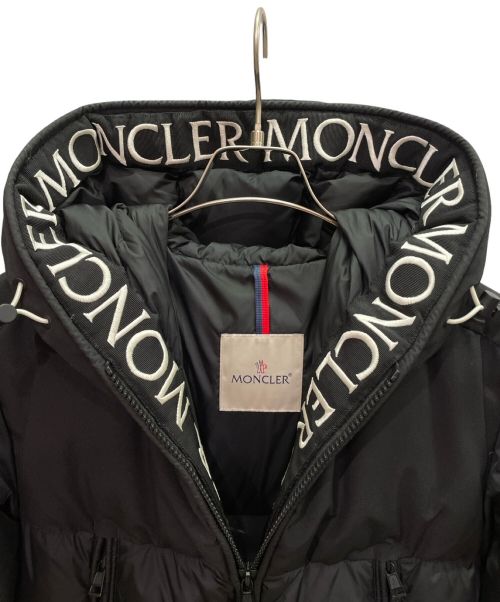 MONCLER（モンクレール）MONCLER (モンクレール) ロゴ切替ダウンジャケット MONTCLAR モンクラー ブラック サイズ:3の古着・服飾アイテム