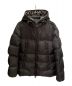 MONCLER（モンクレール）の古着「ロゴ切替ダウンジャケット MONTCLAR モンクラー」｜ブラック