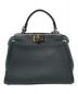 FENDI (フェンディ) ミニピーカブーショルダーバッグ スカイブルー：178000円