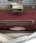 中古・古着 FENDI (フェンディ) ミニピーカブーショルダーバッグ スカイブルー：178000円