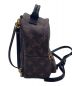 中古・古着 LOUIS VUITTON (ルイ ヴィトン) パームスプリングス バックパック MINI ブラウン サイズ:-：190000円