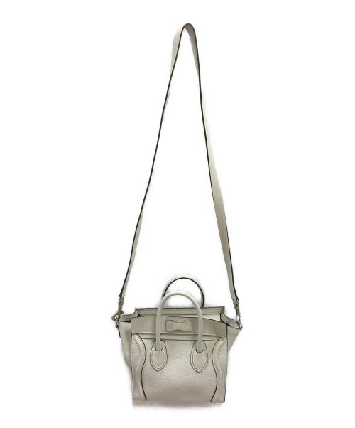 CELINE（セリーヌ）CELINE (セリーヌ) ショルダーバッグ ライトグレー サイズ:-の古着・服飾アイテム