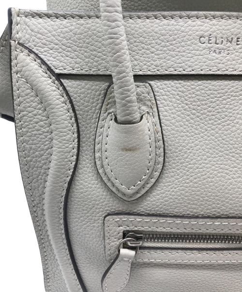 CELINE（セリーヌ）CELINE (セリーヌ) ショルダーバッグ ライトグレー サイズ:-の古着・服飾アイテム