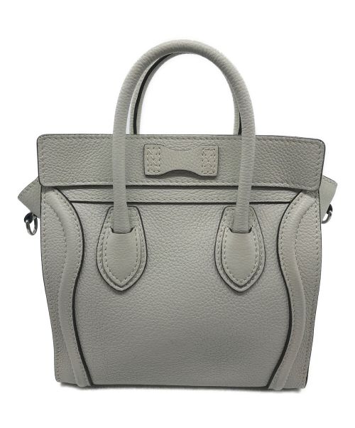 CELINE（セリーヌ）CELINE (セリーヌ) ショルダーバッグ ライトグレー サイズ:-の古着・服飾アイテム