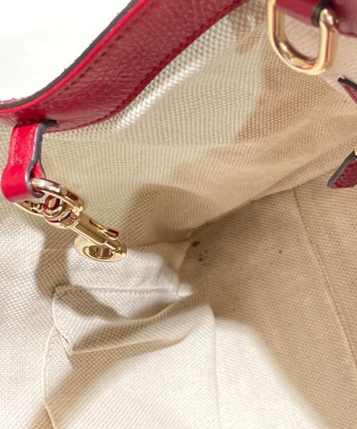 GUCCI（グッチ）GUCCI (グッチ) ソーホー パイソンショルダーハンドバッグ ピンク サイズ:-の古着・服飾アイテム