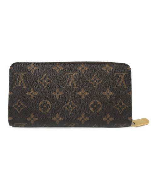 LOUIS VUITTON（ルイ ヴィトン）LOUIS VUITTON (ルイ ヴィトン) ラウンドファスナー財布 ブラウン サイズ:-の古着・服飾アイテム