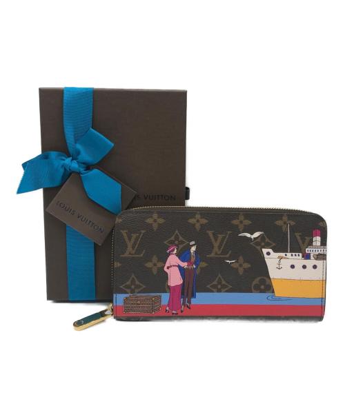 LOUIS VUITTON（ルイ ヴィトン）LOUIS VUITTON (ルイ ヴィトン) ラウンドファスナー財布 ブラウン サイズ:-の古着・服飾アイテム