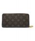 LOUIS VUITTON (ルイ ヴィトン) ラウンドファスナー財布 ブラウン サイズ:-：79800円
