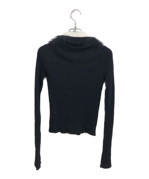 CHANEL（シャネル）CHANEL (シャネル) ドッキングニット ブラック サイズ:-の古着・服飾アイテム