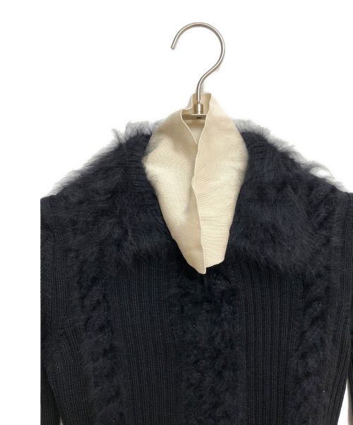 CHANEL（シャネル）CHANEL (シャネル) ドッキングニット ブラック サイズ:-の古着・服飾アイテム