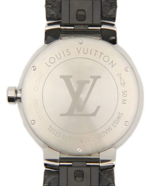 LOUIS VUITTON（ルイ ヴィトン）LOUIS VUITTON (ルイヴィトン) タンブールスリム モノグラムエクリプス  グレーの古着・服飾アイテム