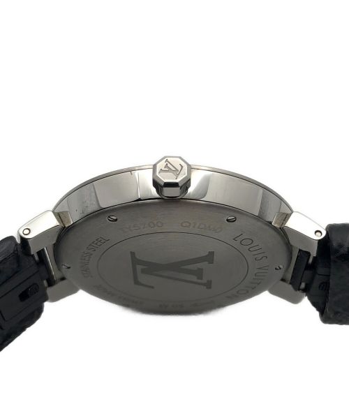 LOUIS VUITTON（ルイ ヴィトン）LOUIS VUITTON (ルイヴィトン) タンブールスリム モノグラムエクリプス  グレーの古着・服飾アイテム